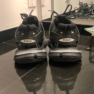 * Black LED Balenciaga track runners* Size 8 in men’s , * ONLY WORN ONCE *